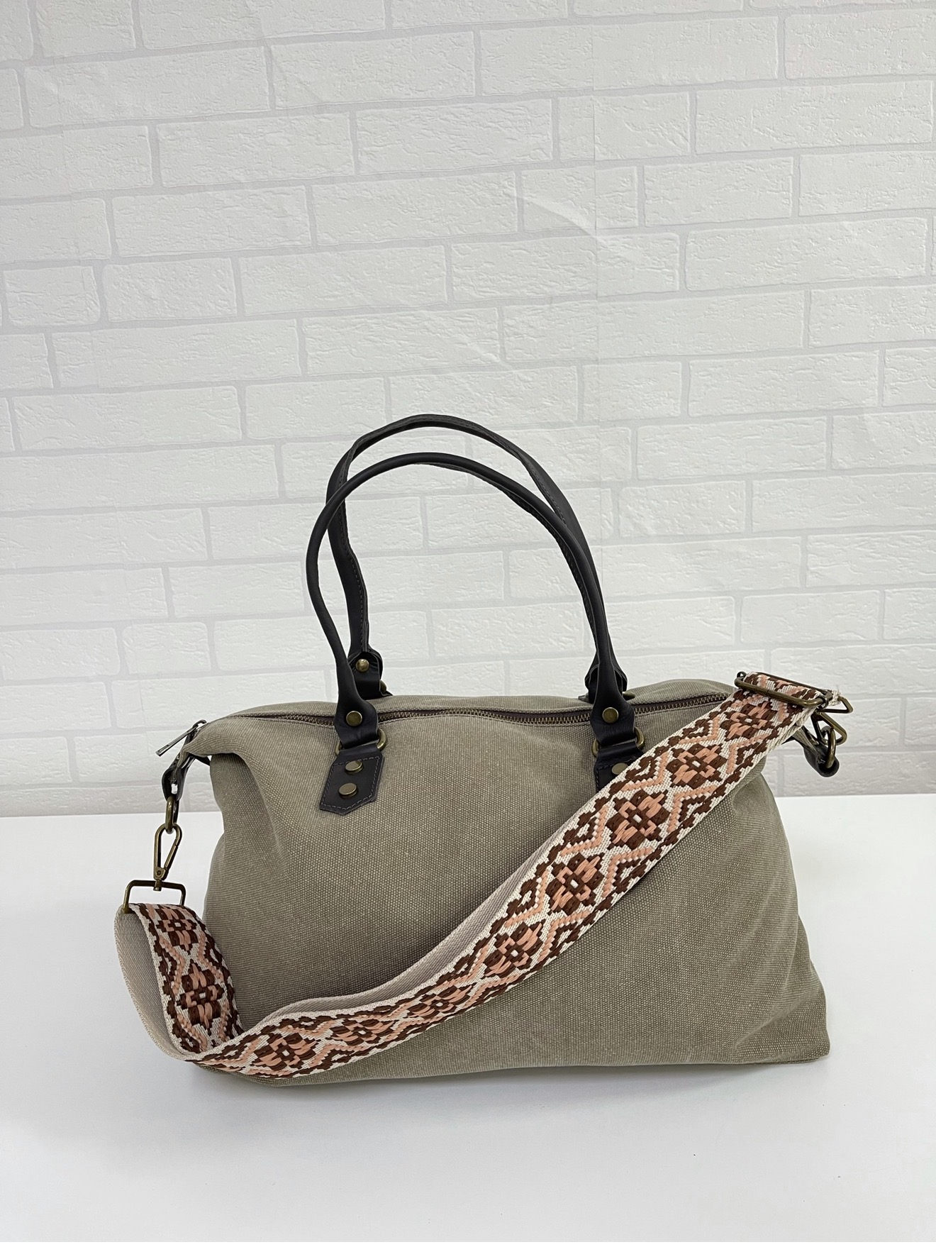 Alternative view of Bolso viaje camel personalizable