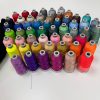 Bolso ante asa tachuelas personalizable burdeos - Imagen 6