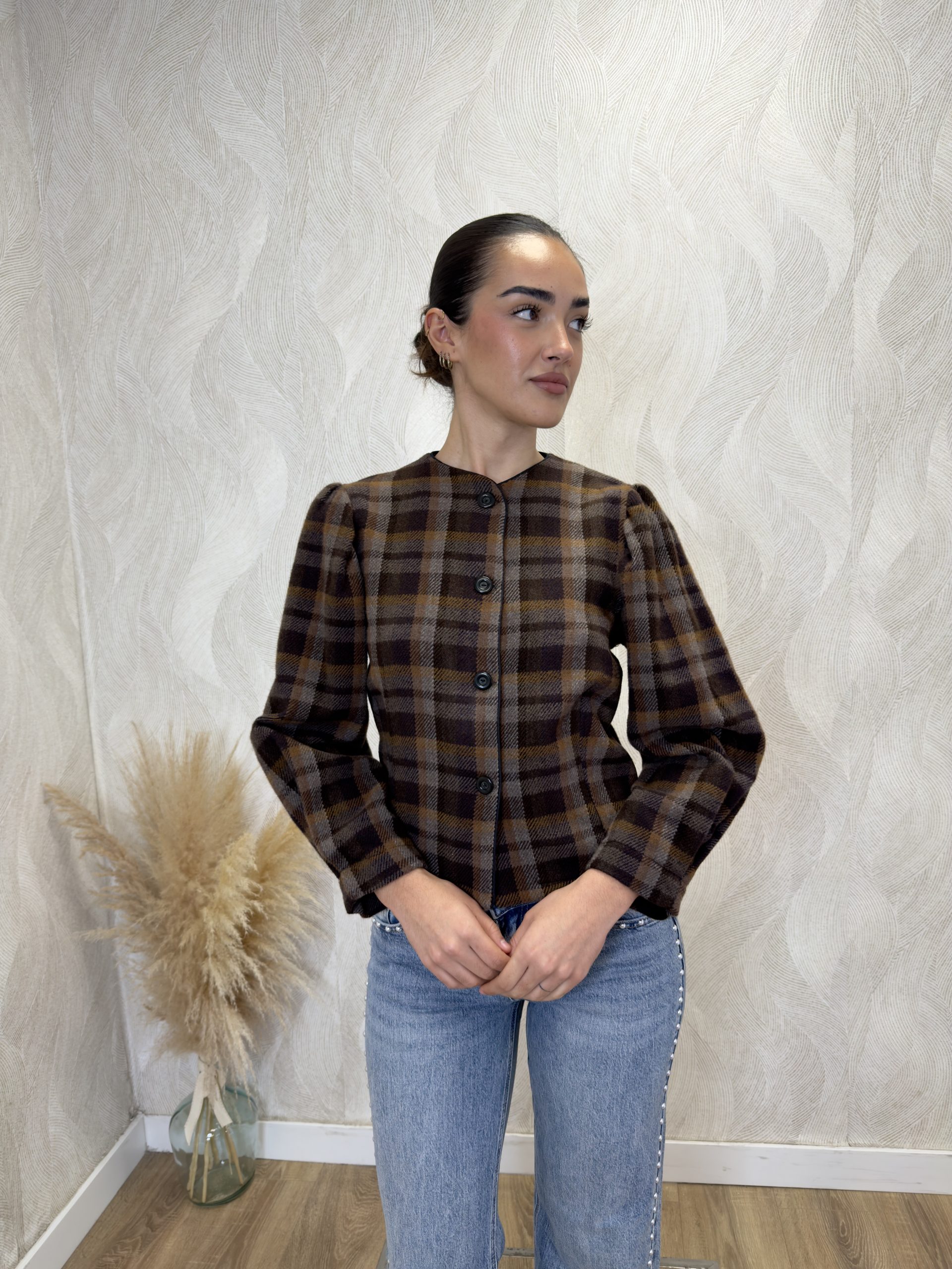 Chaqueta Matilde cuadros