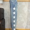 Pantalón vaquero estrella blanca - Imagen 2