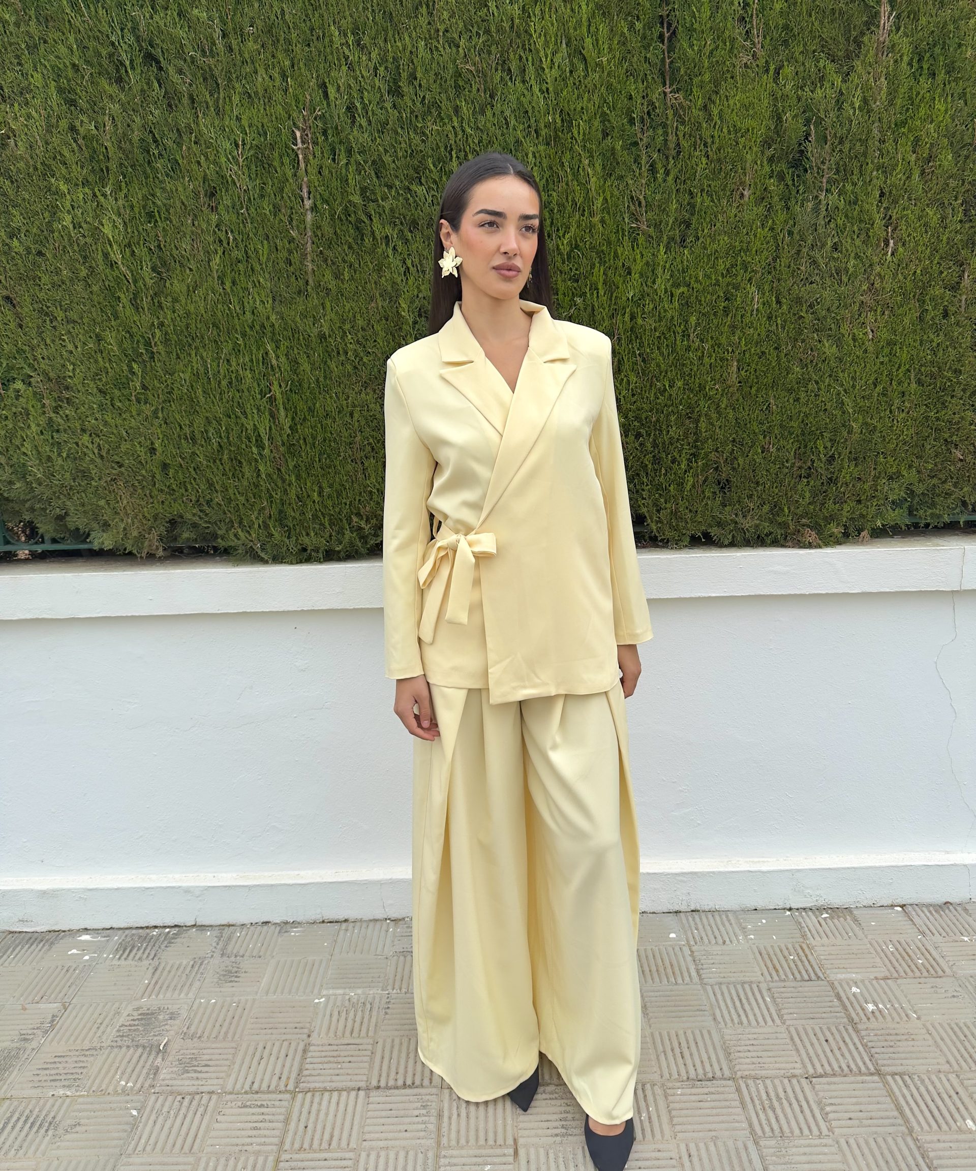 Conjunto traje chaqueta pantalón pinza