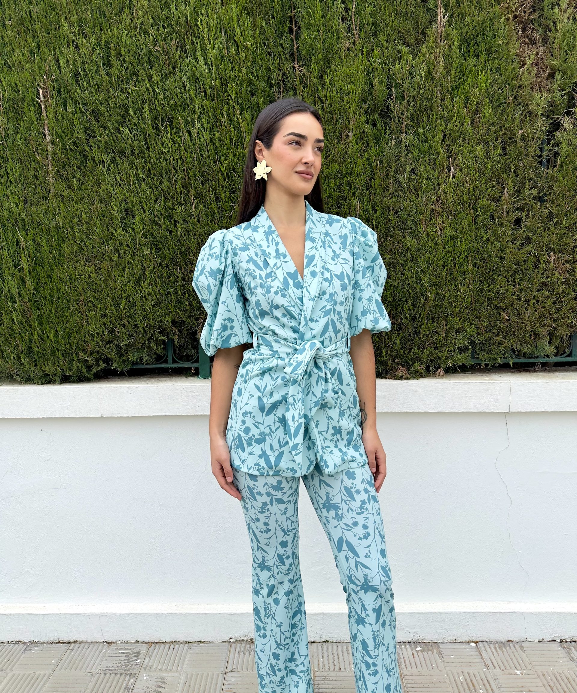 Conjunto traje Spring turquesa