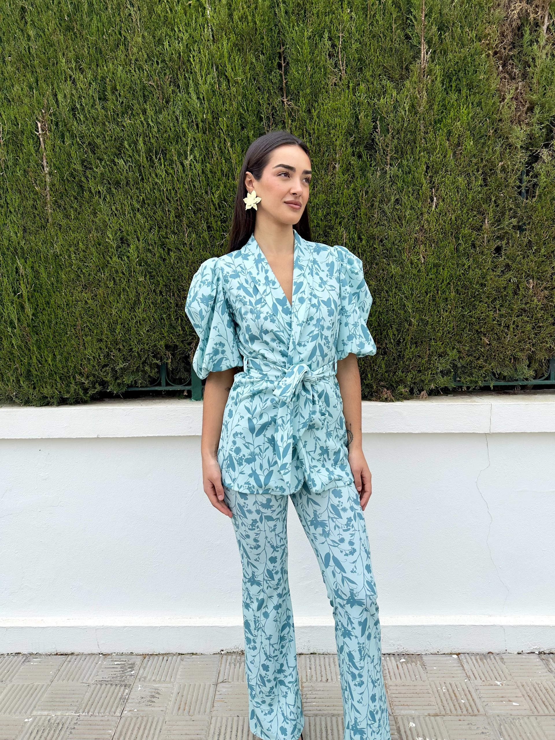 Conjunto traje Spring turquesa