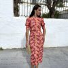 Conjunto Roma estampado bicolor