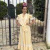 Vestido bata vichy con piquillo - Imagen 2