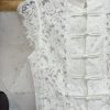 Top guipur botones blanco - Imagen 3