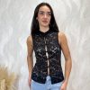 Top guipur negro - Imagen 2