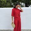 Conjunto traje blazer rojo - Imagen 3