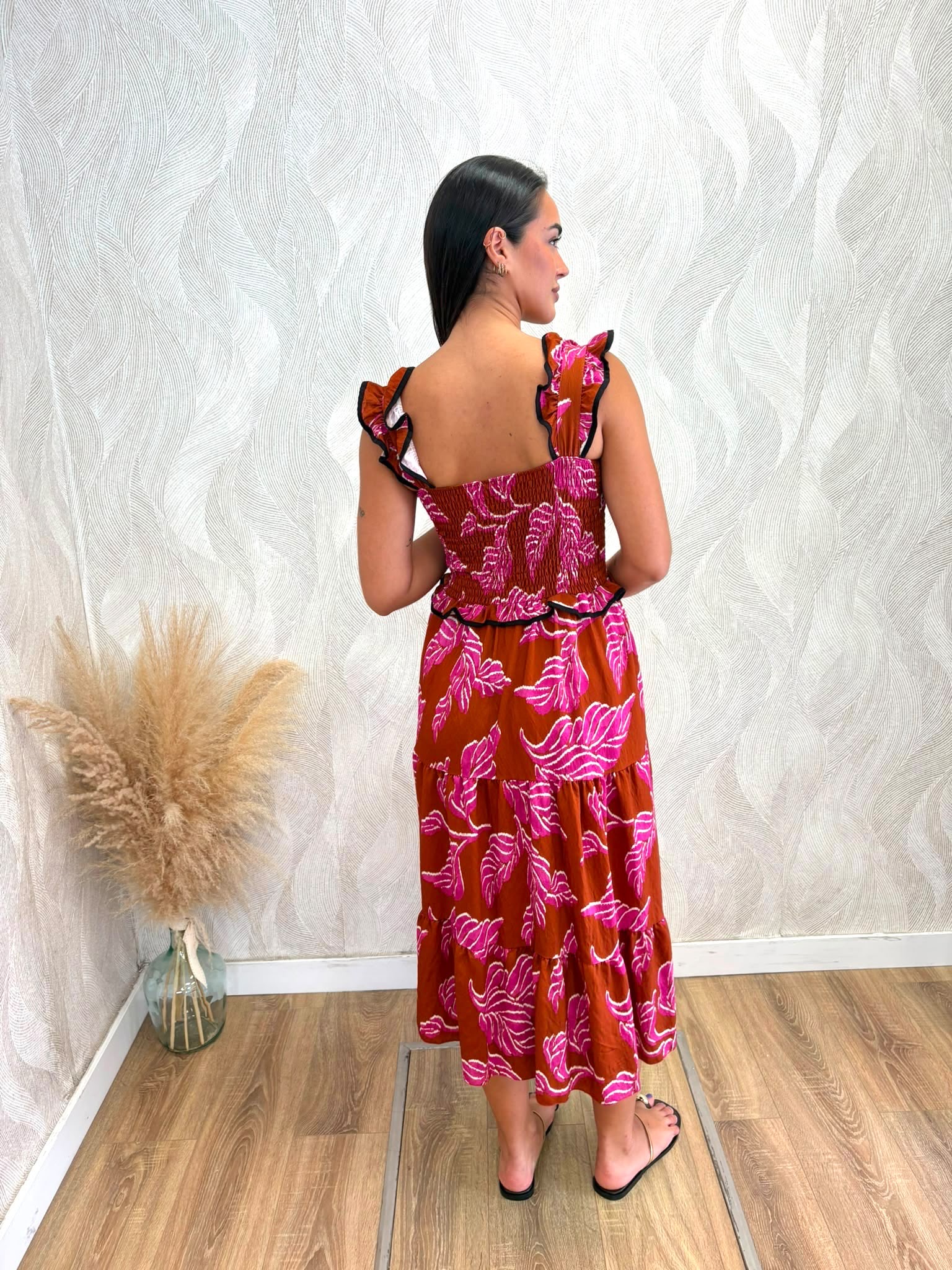 Vestido Tropic orange - Imagen 5