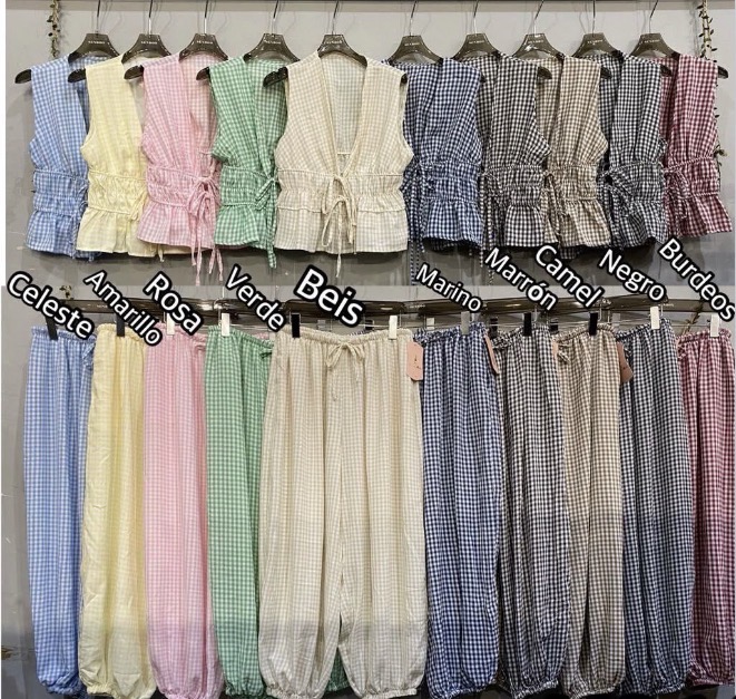 Conjunto Ravezza vichy - Imagen 3