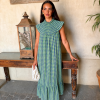 Vestido Simoneta vichy turquesa - Imagen 4