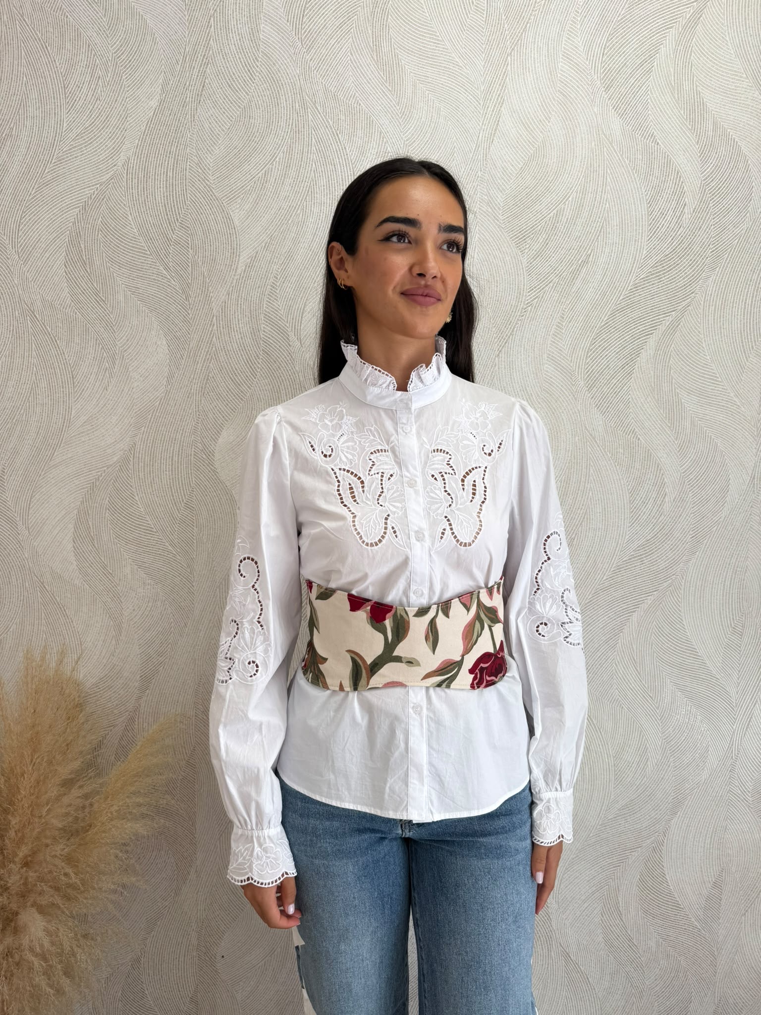 Alternative view of Fajín cinturón estampado 11