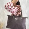 Bolso viaje personalizable marrón oscuro