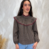 Camisa Simoneta vichy marrón - Imagen 2