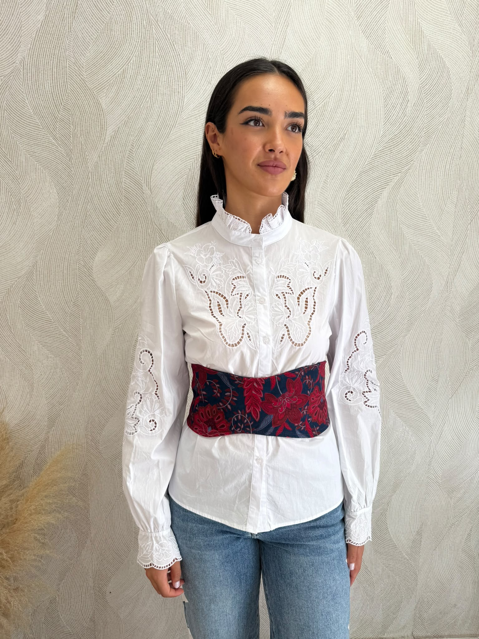 FajÃn cinturón estampado 8