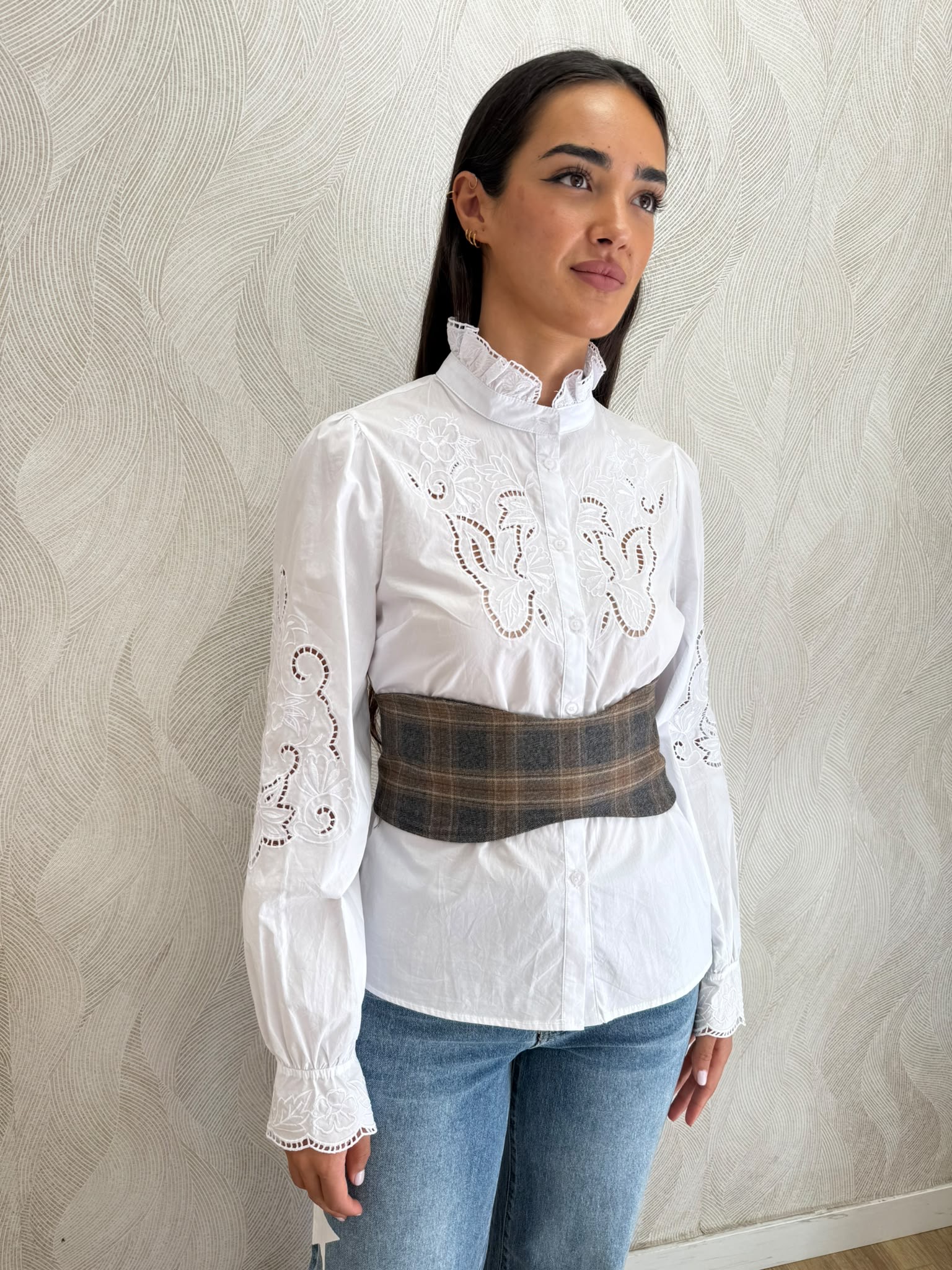 FajÃn cinturón estampado 3