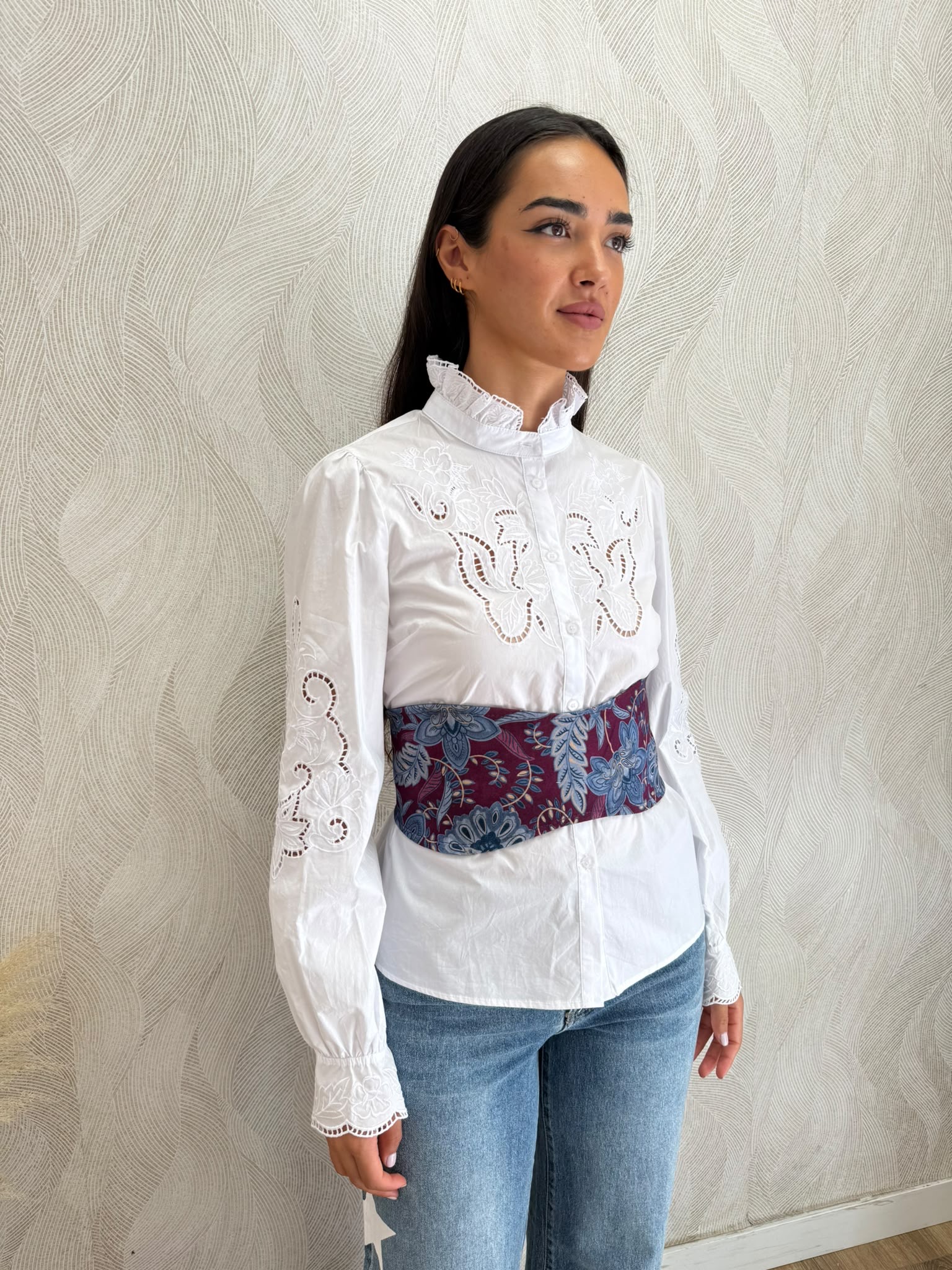 FajÃn cinturón estampado 6