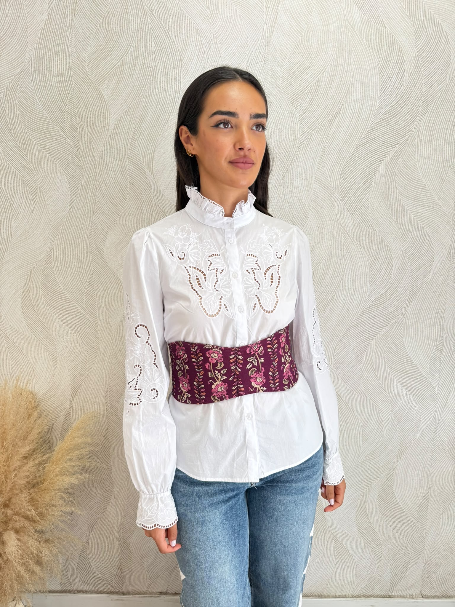 FajÃn cinturón estampado 10