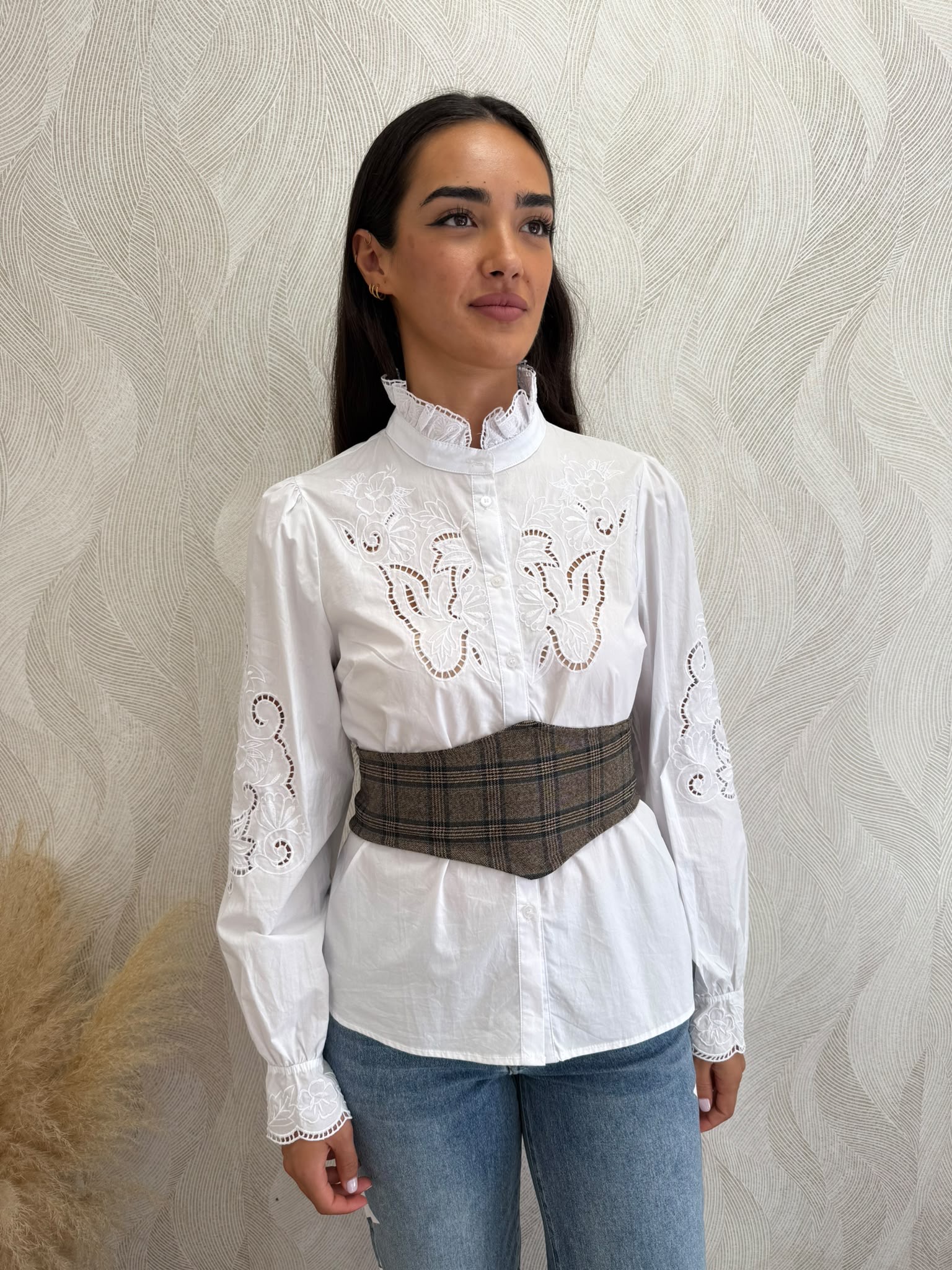 FajÃn cinturón estampado 4