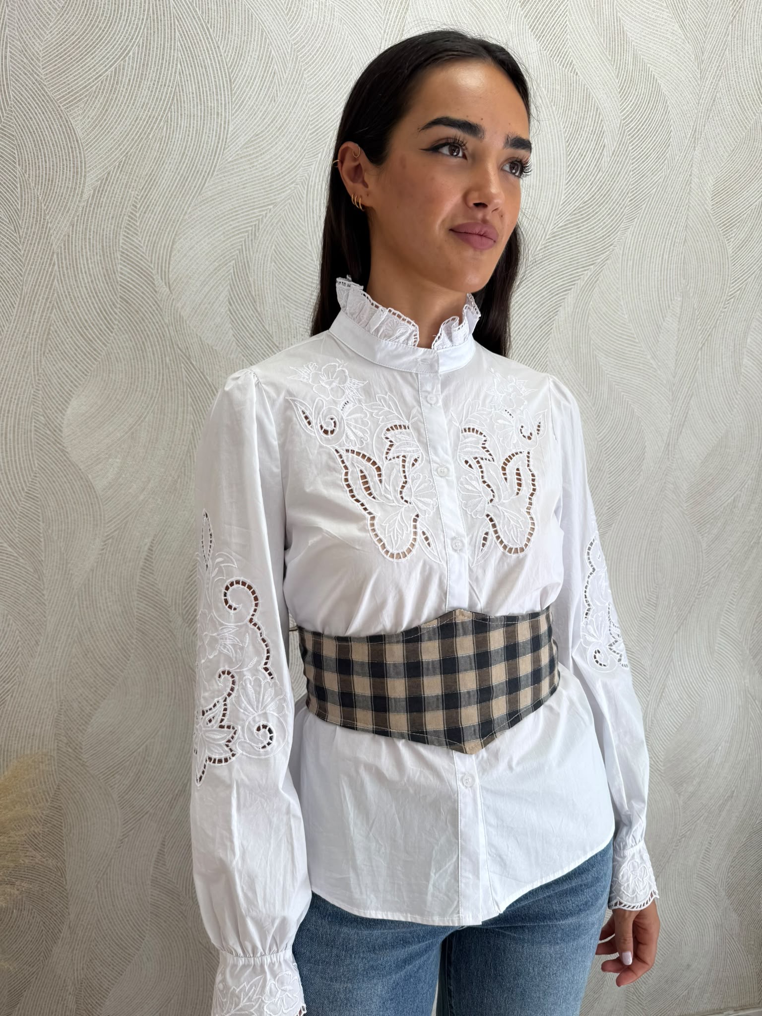 FajÃn cinturón estampado 5