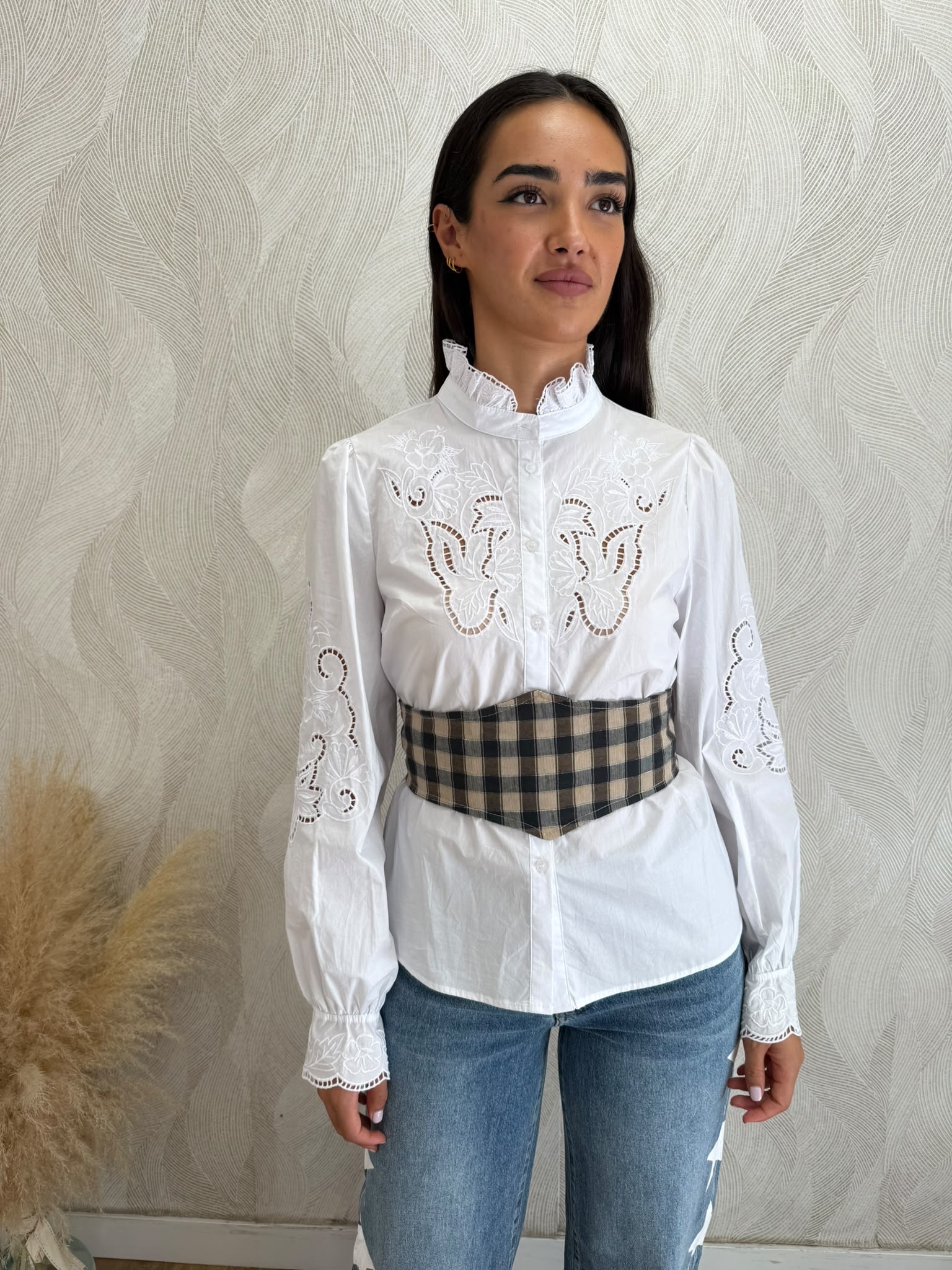 Alternative view of Fajín cinturón estampado 5