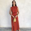 Vestido Positano teja - Imagen 3