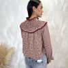 Camisa Simoneta vichy burdeos - Imagen 4