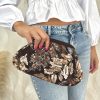 Bolso clutch lentejuelas joya - Imagen 2