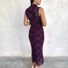 Vestidi midi encaje alamares - Imagen 5