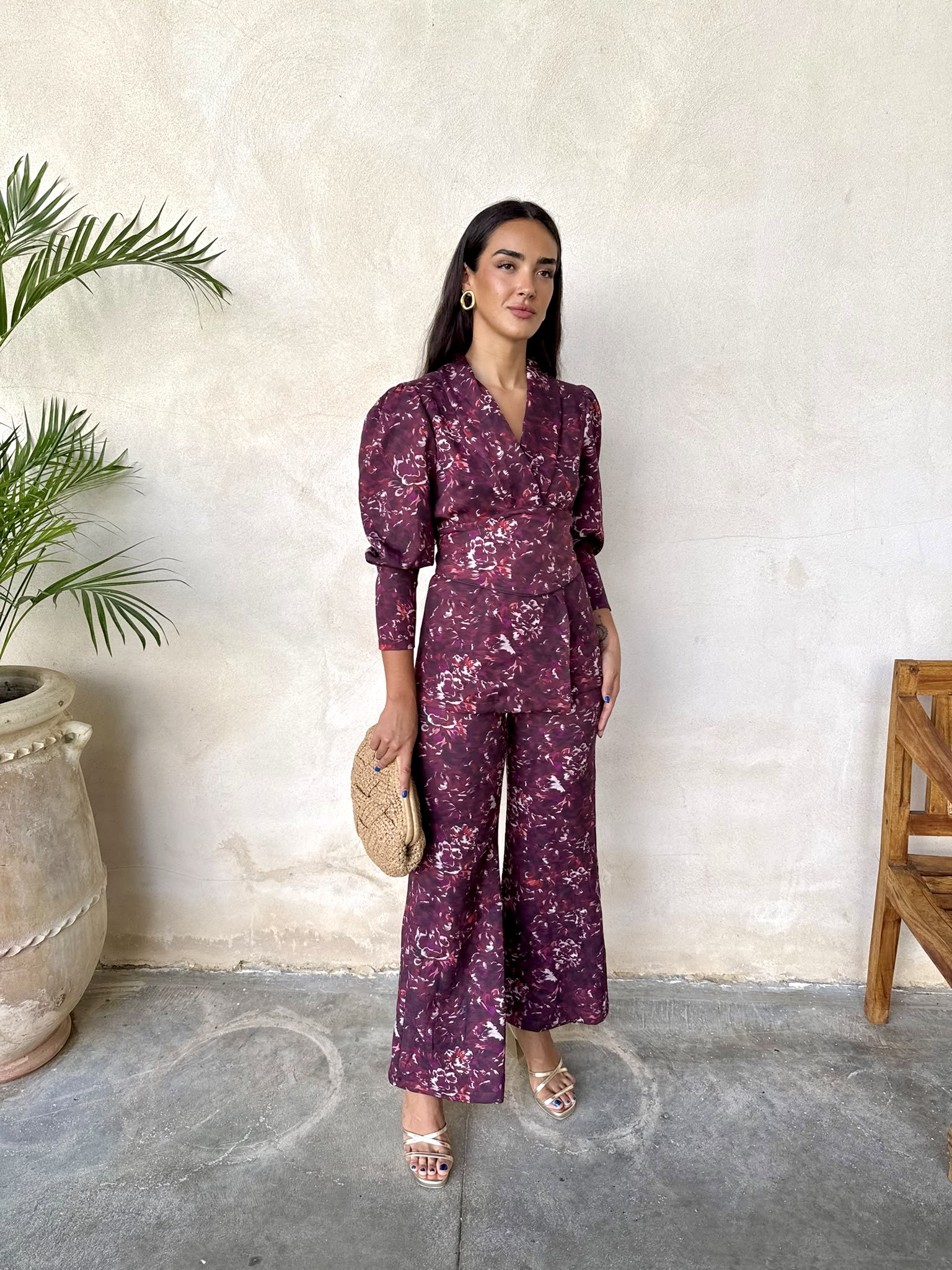 Conjunto traje estampado buganvilla - Imagen 6