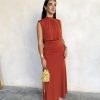 Vestido Positano teja - Imagen 4
