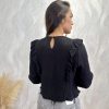Camisa nido bambula fruncido - Imagen 5
