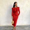 Vestido Vitoria rojo - Imagen 2