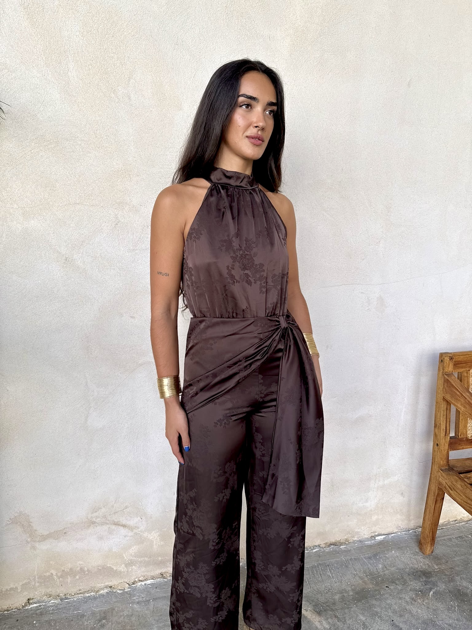 Mono satén jacquard lazada