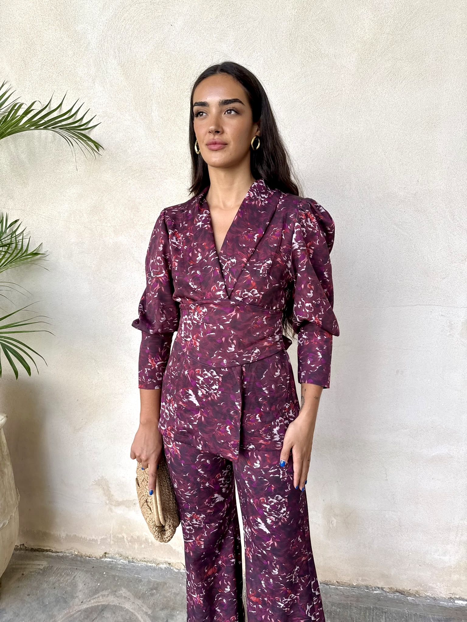 Conjunto traje estampado buganvilla - Imagen 4