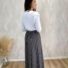 Falda midi pañuelo cuadros - Imagen 3