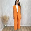 Conjunto traje sin mangas naranja - Imagen 3