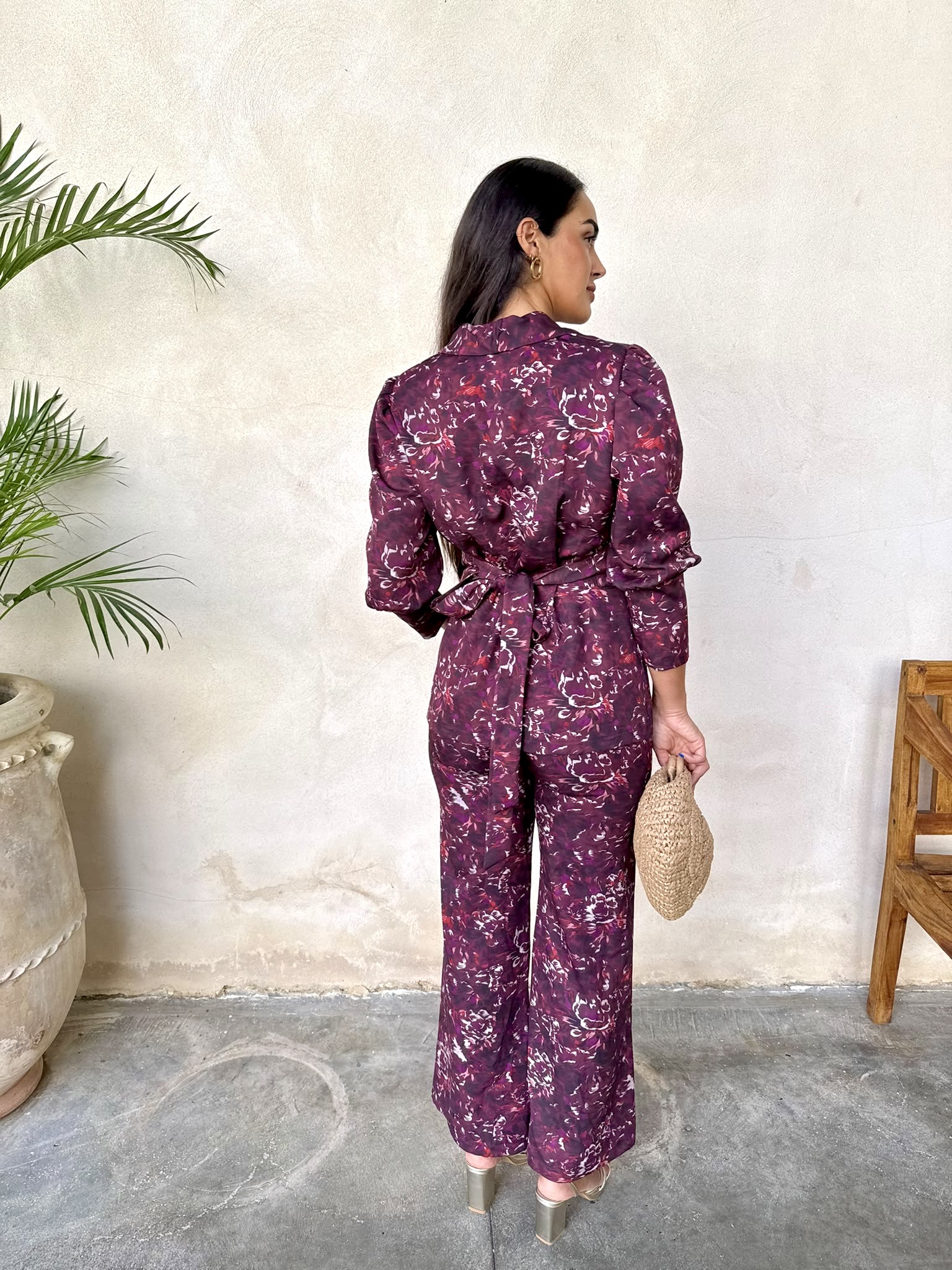 Conjunto traje estampado buganvilla - Imagen 5