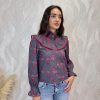Camisa Genoveva gris - Imagen 2
