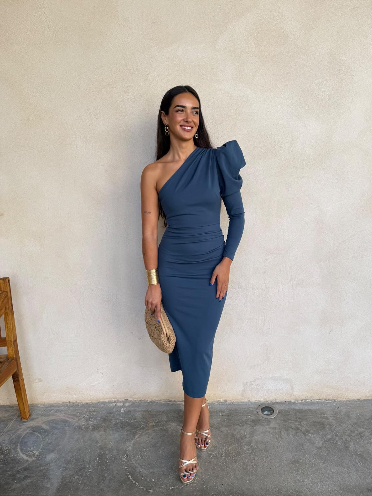 Vestido Gabriela azulón