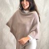 Poncho capa punto colores