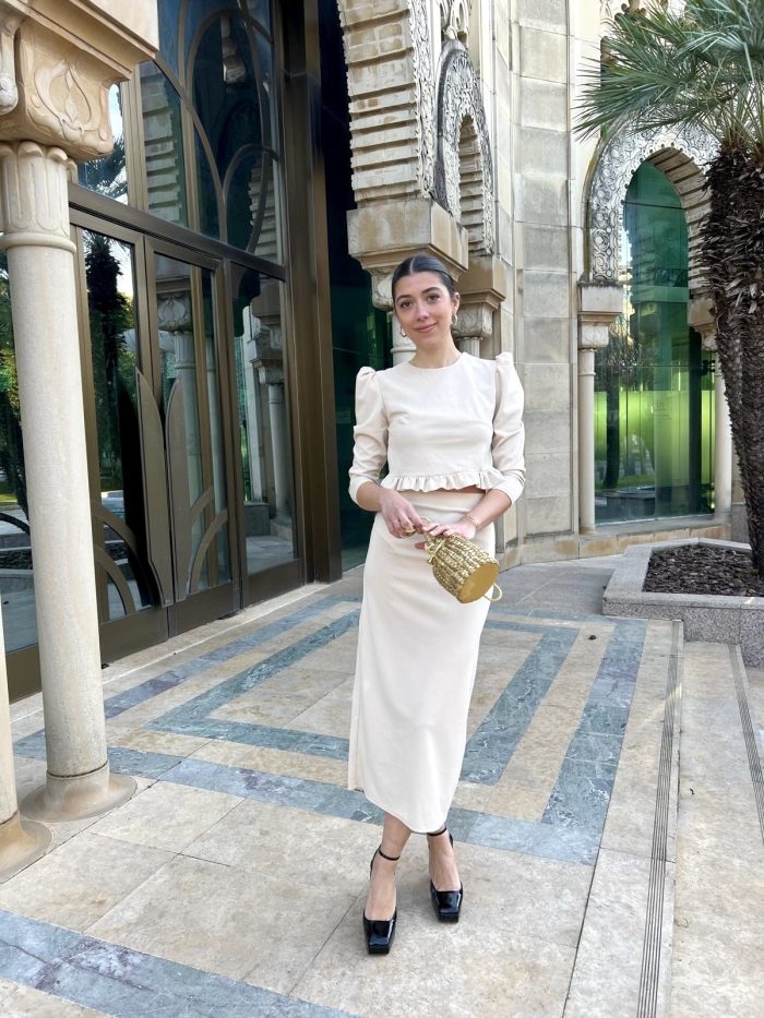 Conjunto Roma beige