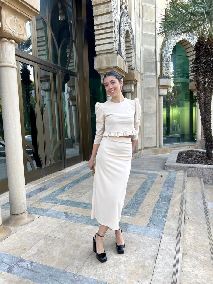 Conjunto Roma beige