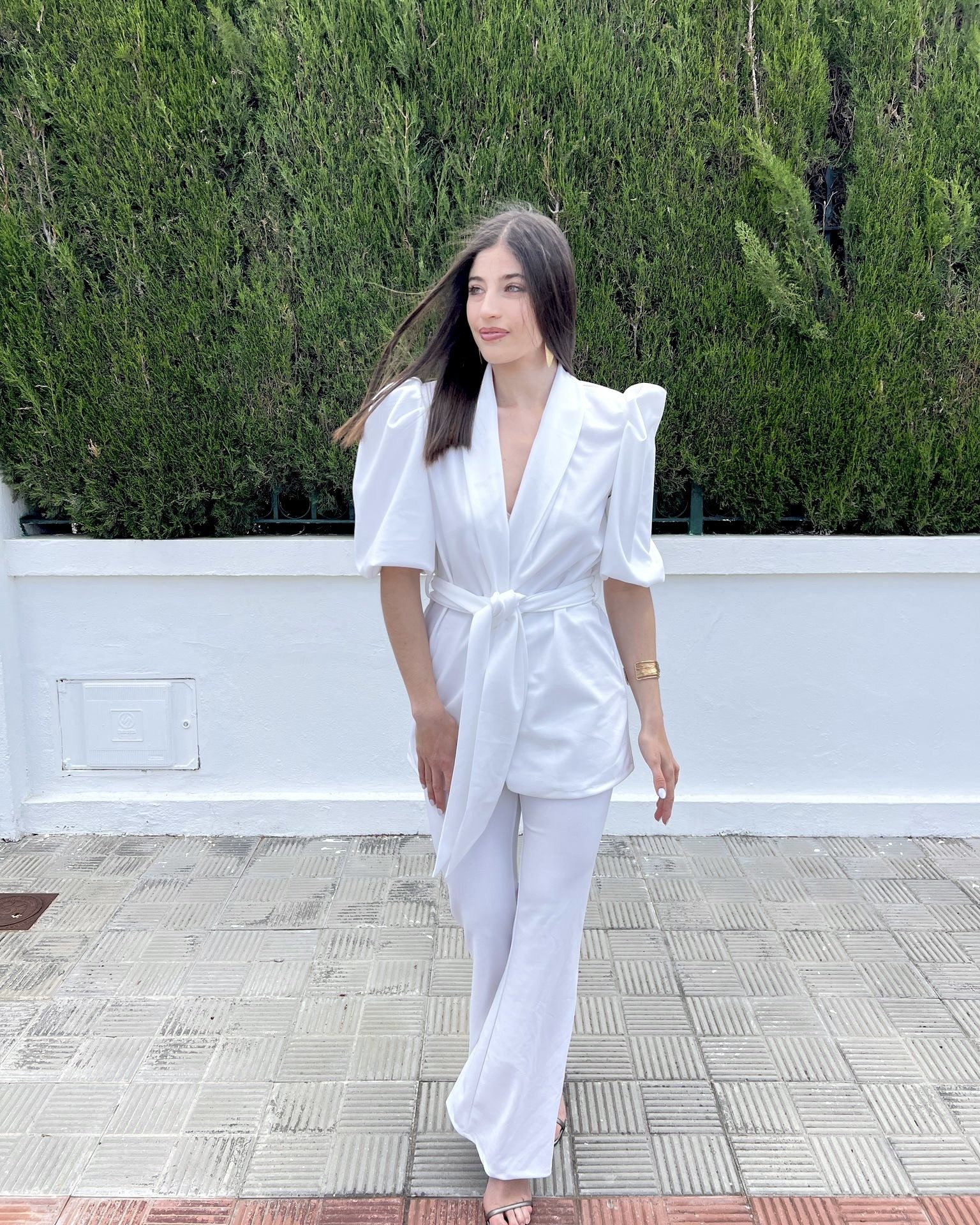 Conjunto traje Spring blanco